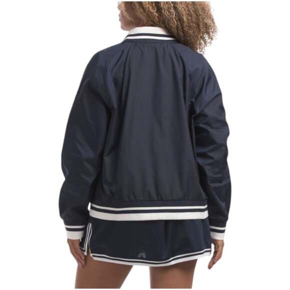 NANETTE LEPORE Rib Trim Woven Bomber Jacket - Picture 2 of 2